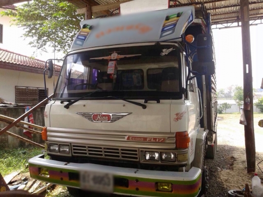 ขายรถบรรทุกสิบล้อ HINO F17 FL177LA รถล่อง 1 เพลาไม่ดัมพ์ เกียร์ดดิม ทะเบียนพร้อม