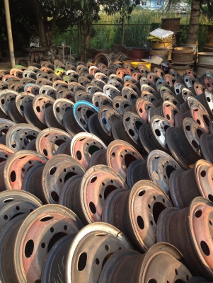 กะทะ10ล้อเพิ่งถอดสภาพดีใส่ยาง 10.00-20 กะทะ10ล้อเพิ่งถอดสภาพดีใส่ยาง 10.00-20