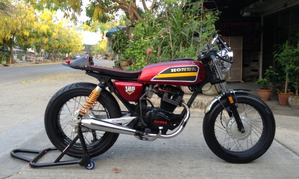 ยอมขาดทุนให้ครับ Honda wing125 cafe'