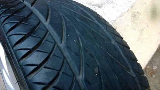 แม็ก Toyota Wish 17-5-100 พร้อมยาง  6,000 บาท