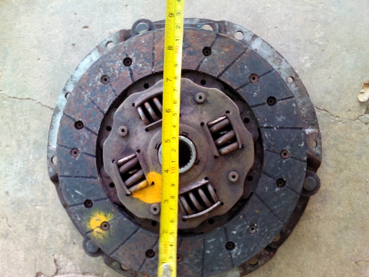 ขายแผ่นครัชพร้อมหวี(จานกด)เครื่องมังกร