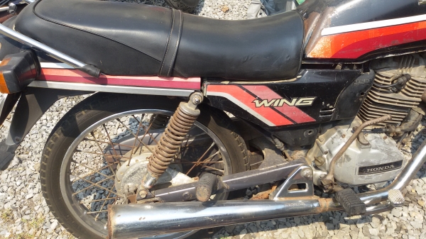 wing125สีดำ มีทะเบียนแต่ขาดต่อหลายปี