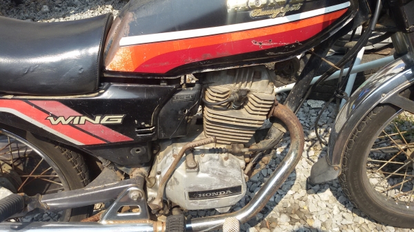 wing125สีดำ มีทะเบียนแต่ขาดต่อหลายปี