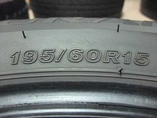 ยาง bridgestone 195/60/15 ปี 11 ยาง bridgestone 195/60/15 ปี 11
