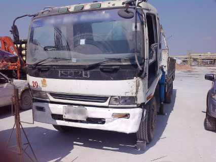 ขายรถบรรทุกสิบล้อ Isuzu เครื่อง 195 แรง ติดเครน Tanado 5 ตัน 2 เพลา รถประกอบ ช่วงล่างใหญ่ ทะเบียนพร้อม