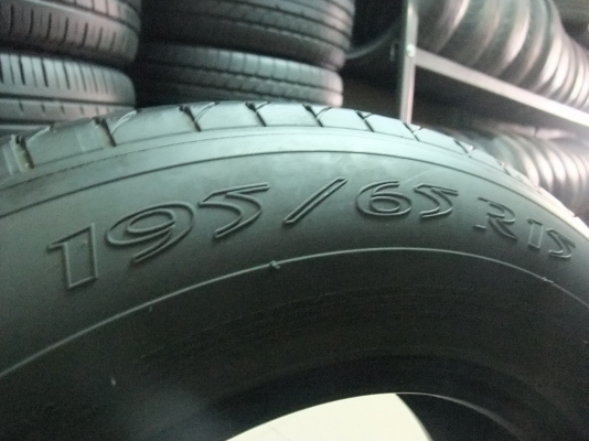 ยาง michelin 195/65/15 ปี 10