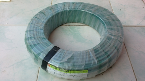 ขายสายไฟ 1 ม้วนเต็ม