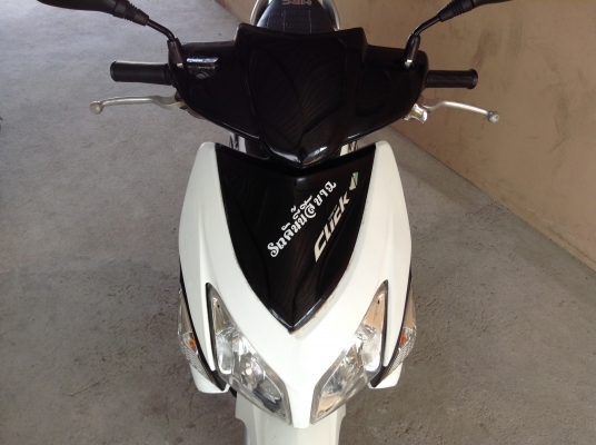 ขาย!!! ฮอนด้าคลิ๊ก รุ่นท็อปล้อแม็ก ปี50 รถเครื่องดีคับ ทะเบียนครบ ภาษีไม่หมด