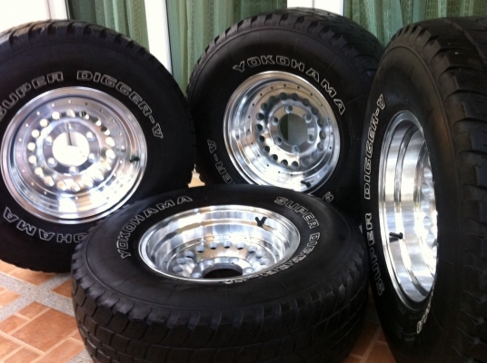 ขายล้อหยดน้ำ 15 พร้อมยาง 31 all