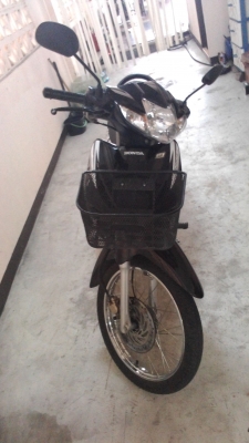 Honda Wave110i ดำ-ขาว ปี54