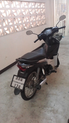 Honda Wave110i ดำ-ขาว ปี54