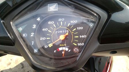 Honda Wave110i ดำ-แดง ปี53