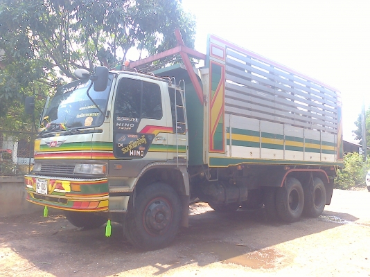 ขายรถบรรทุก 18 ล้อ แม่ลูก 2 เพลา HINO FM3MF เกรีย คุนเรอ