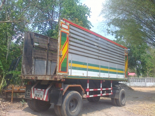 ขายรถบรรทุก 18 ล้อ แม่ลูก 2 เพลา HINO FM3MF เกรีย คุนเรอ