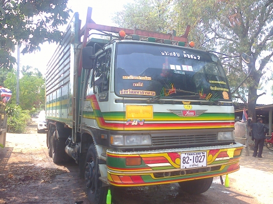 ขายรถบรรทุก 18 ล้อ แม่ลูก 2 เพลา HINO FM3MF เกรีย คุนเรอ