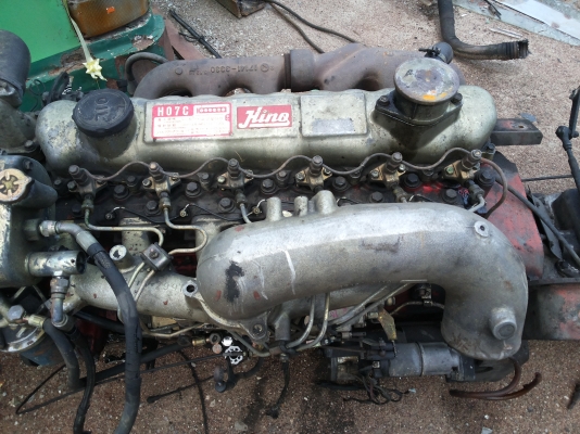 เครื่อง ho7c พร้อมเกียร์ เครื่องดี มีใบคุ้มเครื่อง