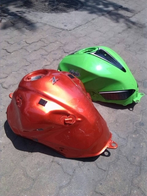 ขายถถังน้ำมัน..kawasaki