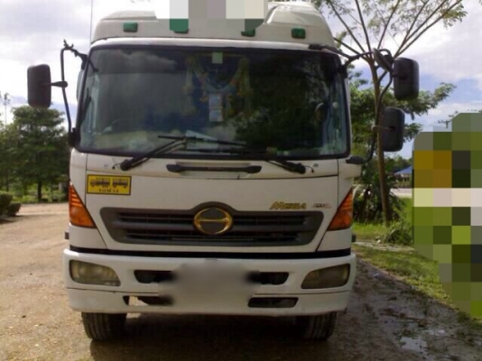 รถฮีโน่ 10 ล้อ ( ไม่ดั้ม )  260 แรงม้า. ปี 47.  ( ขายแม่ลูก )  สนใจติดต่อ 081 - 6079515