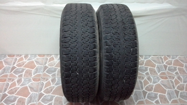 ล้อกะทะขอบ 16 6รู ใหม่ไม่เคยใช้+ยาง 245/70/16