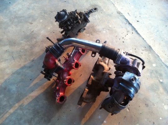 ชุดเทอร์โบ เป็นเทอร์โบ โตโยต้า 2L HERO เขาไอดี ไอเสีย อุปกรณ์ครบ แน่นๆ