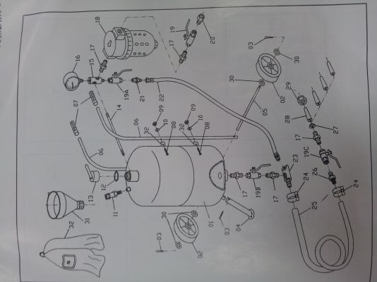 หัวพ่นทรายอลูมินาเซรามิกส์  Tips Sandblasting Pressure Nozzle