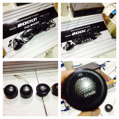 ขายชุดเครืองเสียงรถยนต์มือสอง