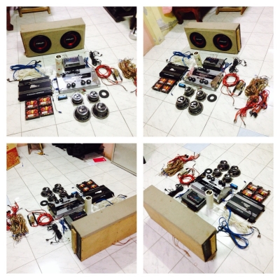 ขายชุดเครืองเสียงรถยนต์มือสอง