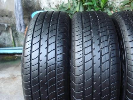 ยาง 185-60-15 ปี 11  1 ชุดดอกหนาๆ