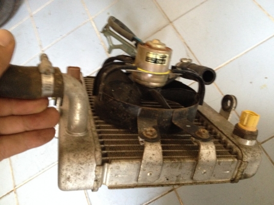 หม้อน้ำ มาเจ็ตตี้250เก่าญี่ปุ่นสภาพสวย