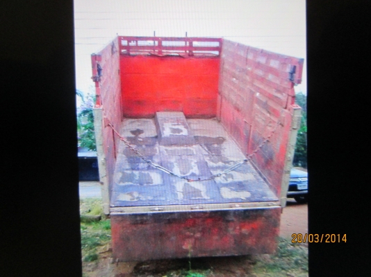 ISUZU-10ล้อดั้ม.หน้ายาวเพลาเดียวเตรื่องEH700-สโลว์กลางช่วงล่างฟูโซ่--สภาพพร้อมใช้--