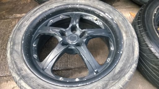 Yachiyoda 18-5-114.3 กว้าง7.5นิ้ว ออฟ+42 สภาพดีไม่มีคดไม่ดุ้ง สีไม่สวย พร้อมยาง 245-45-18 ปี11 Yachiyoda 18-5-114.3 กว้าง7.5นิ้ว ออฟ+42 สภาพดีไม่มีคดไม่ดุ้ง สีไม่สวย พร้อมยาง 245-45-18 ปี11