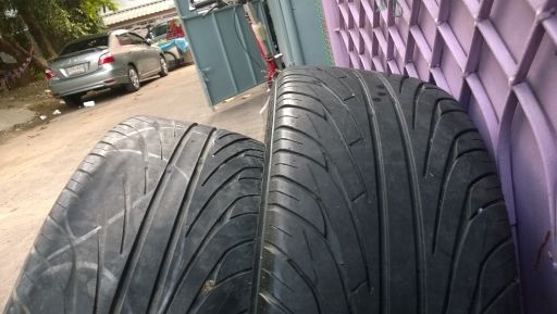 Yachiyoda 18-5-114.3 กว้าง7.5นิ้ว ออฟ+42 สภาพดีไม่มีคดไม่ดุ้ง สีไม่สวย พร้อมยาง 245-45-18 ปี11 Yachiyoda 18-5-114.3 กว้าง7.5นิ้ว ออฟ+42 สภาพดีไม่มีคดไม่ดุ้ง สีไม่สวย พร้อมยาง 245-45-18 ปี11