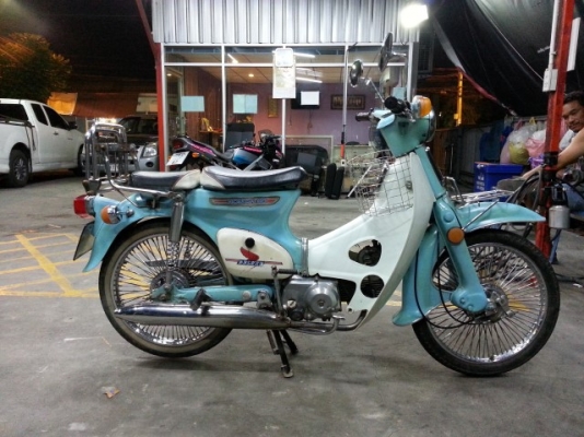 ขาย ฮฮนด้า C90 สีฟ้ารถสภาพสวยพร้อมใช้เครื่อดีควันไม่ขาวทะเบียนพร้อมโอน