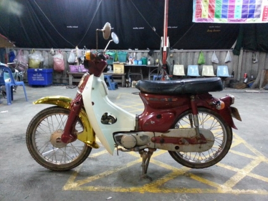 ขาย ฮอนด้า C70 สภาพตามรูปเครื่องดีพร้อมใช้เอกสารออกใบซื้อขายไห้คับ