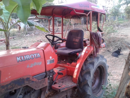ขายรถไถ คูโบต้า(ของครบ) ดันหน้า+ผาน5+โรตาลี