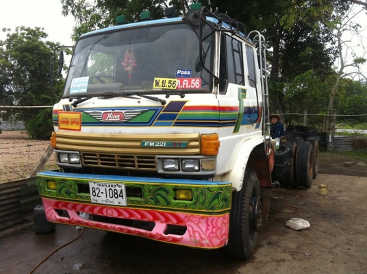 HINO 221 หัวลากยืดช่วงเครื่อง P09C คลัชซีเปล่า