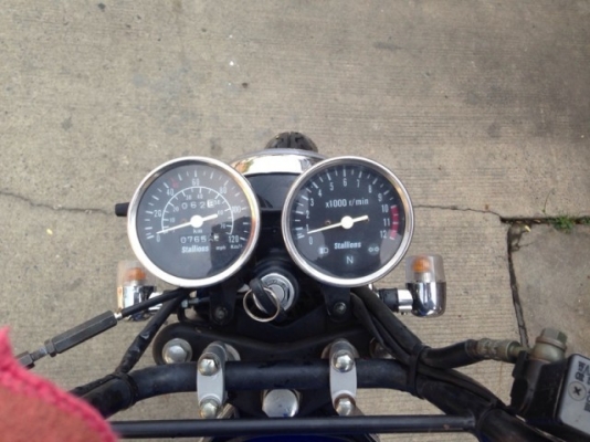 stallion Solo 125 mini ปี 2555 สีน้ำเงิน ท่อ Endurance