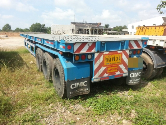 CIMC หางสามเพลาแท้  ขายสด 445,000  บาท ค่ะ