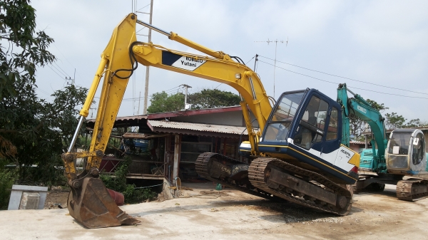 ขายด่วนKOBELCO SK120มาร์คทีมีระบบหัวลายกระเเทกรถนำเข้าเก่าณี่ปุ่นเเท้ไม่เคยใช้งานเมืองไทยเลย
