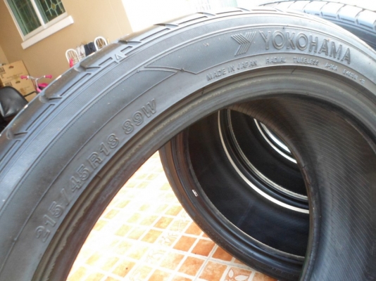 ยาง215/45/18"(4เส้น =4,000บ.)YOKOHAMA.ADVAN.a10