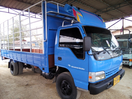 6 ล้อกลาง  ISUZU NQR 120 แรงม้า *ยาว 5.50ม.* รถสวยเดิม+สวยจริง  *รถห้างแท้* คัชซีใหญ่ *