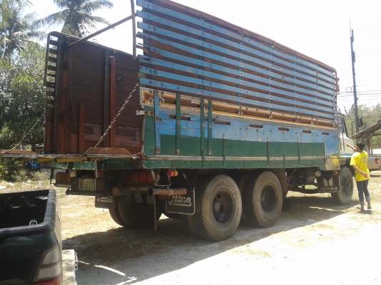 10ล้อ 1เพลา HINO KT925 รั้วไม้ รถเครื่องเดิม สภาพพร้อมใช้ เอกสารพร้อมโอน 087-2976734