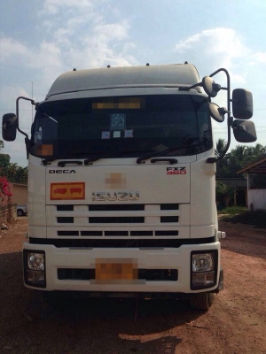รถอีซูซุ 10 ล้อดั้ม 360 แรงม้า. ปี 55  ( รถวิ่ง 11x,xxx กม. )  ( ขายแม่,ลูก )   สนใจติดต่อ  081  079515