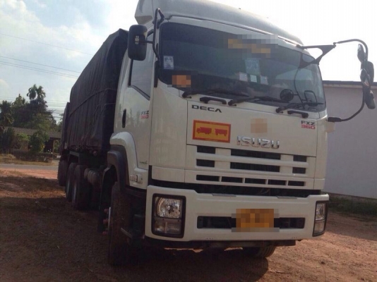 รถอีซูซุ 10 ล้อดั้ม 360 แรงม้า. ปี 55  ( รถวิ่ง 11x,xxx กม. )  ( ขายแม่,ลูก )   สนใจติดต่อ  081  079515