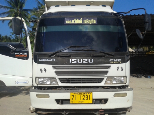 ISUZU เดกก้า 10ล้อดั้มพ์ 2เพลา 270แรง ยูโร2 ปี 48  รถสวยพร้อมใช้งาน เล่มพร้อมโอน 087-2976734