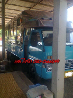 ***ขายแล้วครับขอบคุณ Truck2hand ขาย6ล้อหลังคาโดยสาร ISUZU 100HP 4BC2 เครื่องดี เกียร์ดี ช่วงล่างเดิม คัสซีเดิมไม่ปะไม่ดาม กระบะพื้นไม้หลังคาโดยสาร 4.30ม. ยางดี6เส้น หัวเก๋งสวยไม่ผุ ภายในดีคอนโซลครบ พ.ธรรมดา พร้้อมใช้งาน ถอดป้ายเหลืองออกแล้ว ราคาต่อรองได้เ