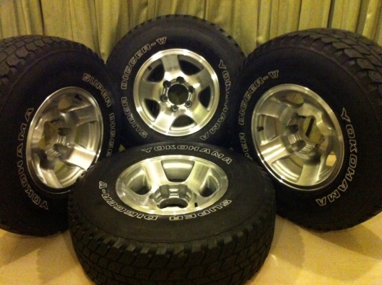 ขายล้อ 15 offroad พร้อมยาง31 all ขายล้อ 15 offroad พร้อมยาง31 all