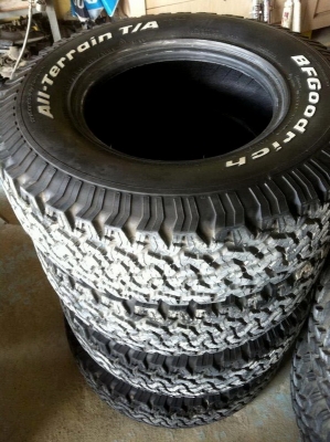 ขายยาง BF Goodrich All-terrain 265 75 r16 ดอกลึกสวยราคาแพง