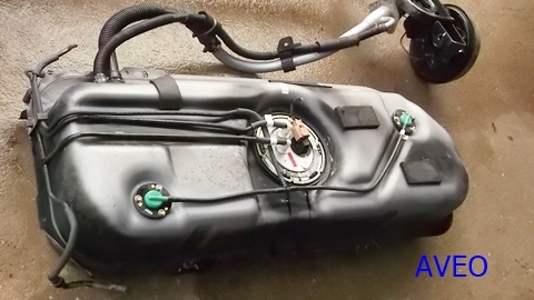 คานท้ายทั้งชุด เชฟ AVEO และ ถังน้ำมัน AVEO