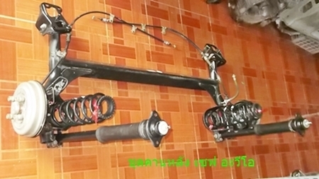 คานท้ายทั้งชุด เชฟ AVEO และ ถังน้ำมัน AVEO